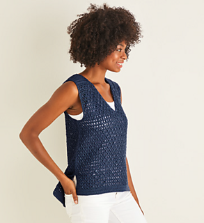 Sirdar 10114 Crochet Sleeveless Vest Pattern