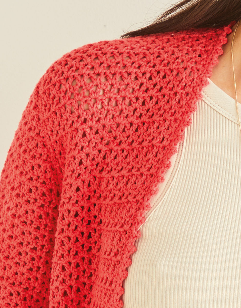 Sirdar 10249 Longline Crochet Cardigan Pattern
