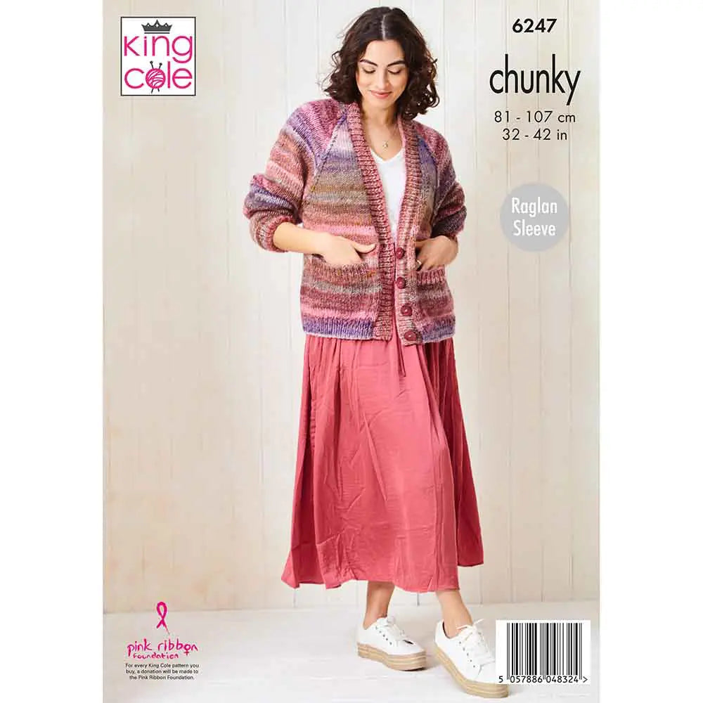 King Cole 6247 Chunky Knit Pattern