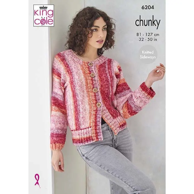 King Cole 6204 Chunky Knit Pattern