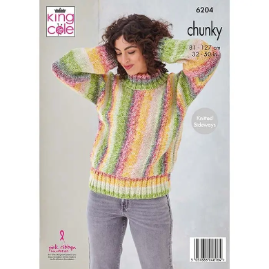 King Cole 6204 Chunky Knit Pattern