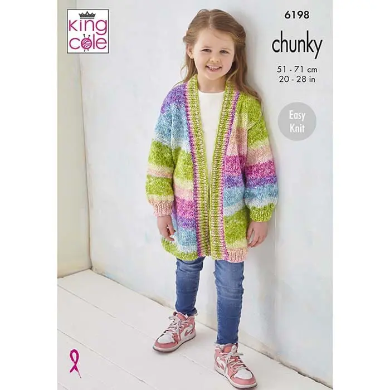 King Cole 6198 Chunky Knit Pattern (Children’s)