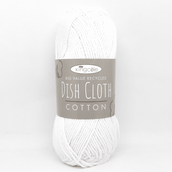 King Cole Dishcloth Cotton (Recycled Cotton)