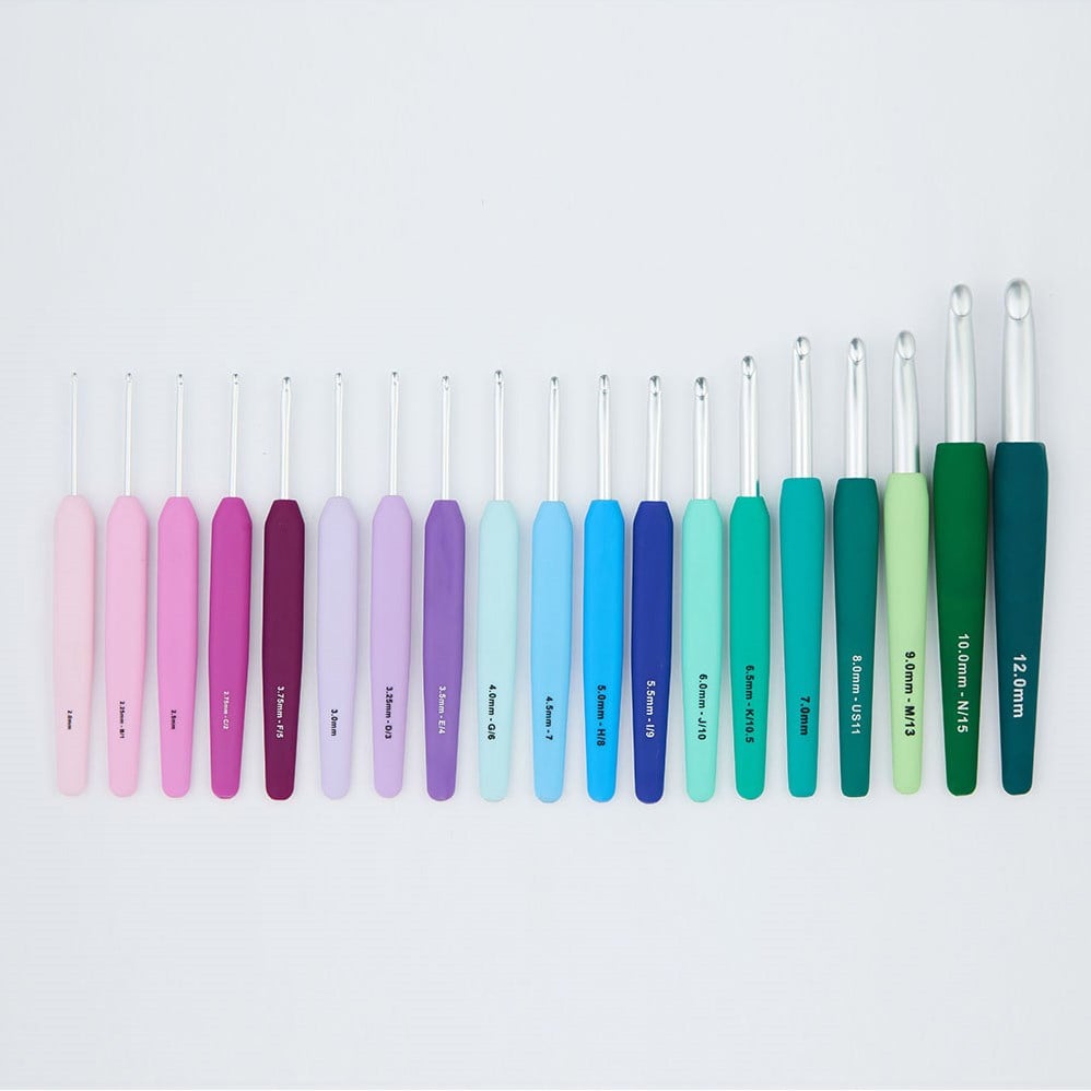 Knit Pro Waves 2.0 Grande Crochet Hook Set