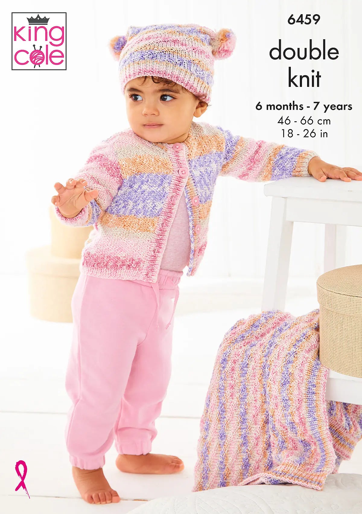 King Cole Fjord Baby Dk Pattern 6459