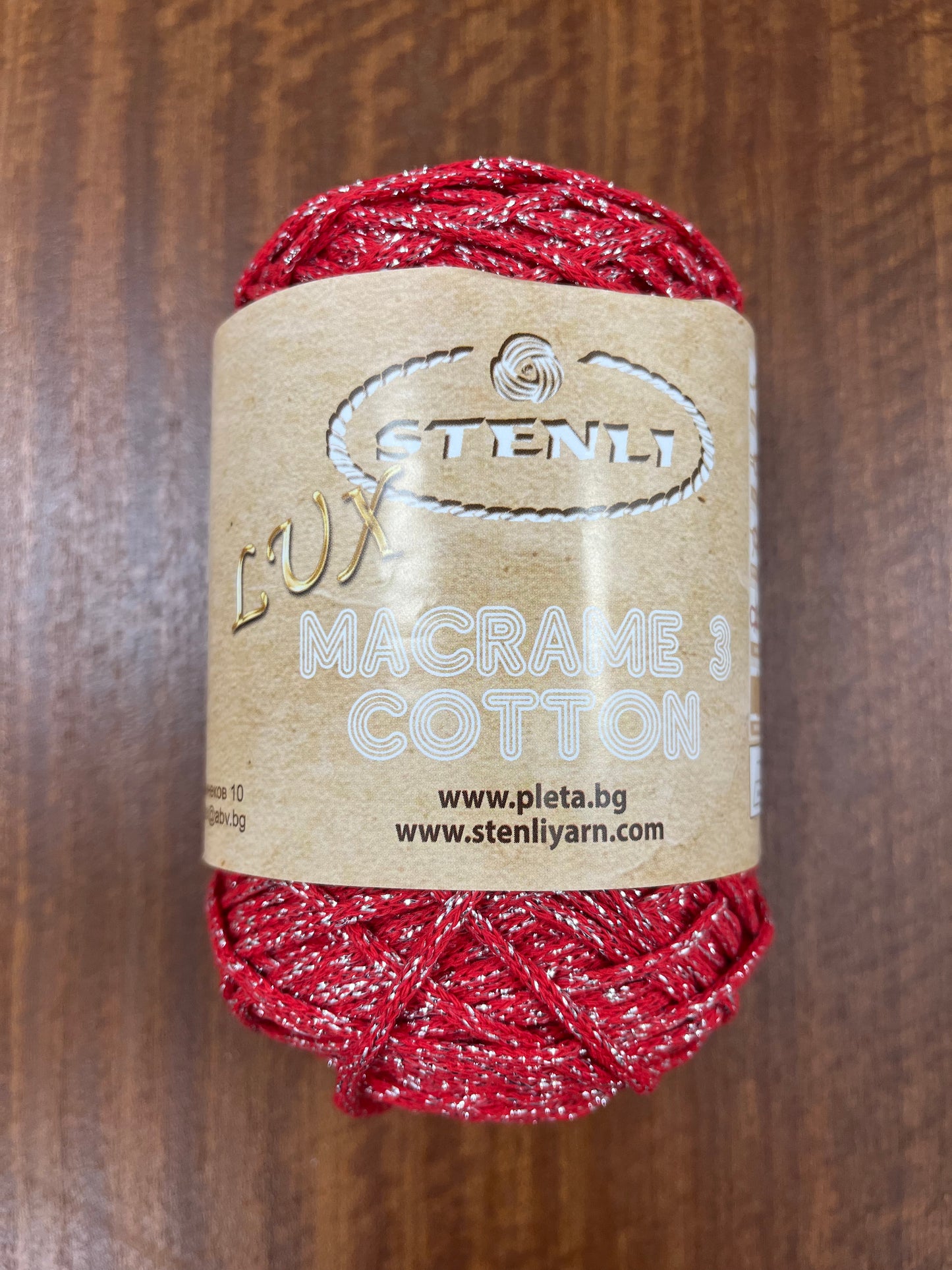 Stenli Lux Macrame 3 Cotton