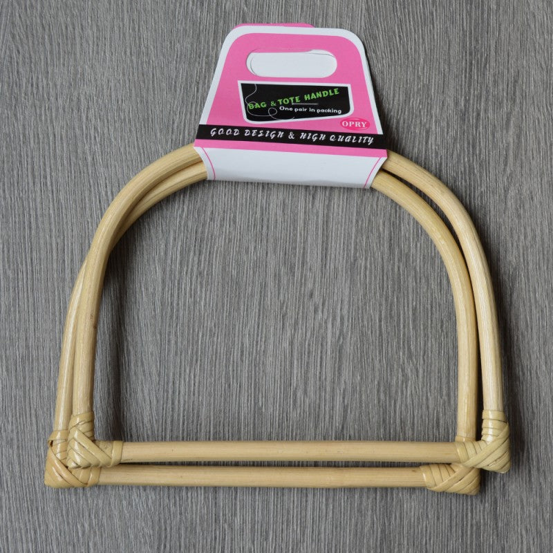 Bamboo Bag Handles, 19.5cm (99350-2)