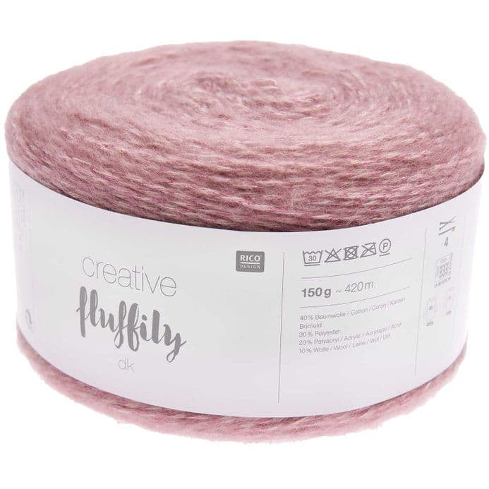 Rico Creative Fluffily Dk 010 Smokey Pink