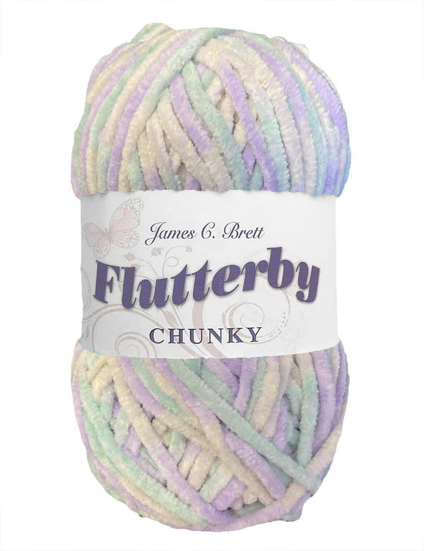 *NEW* Flutterby Chunky B58 Lavender/Mint