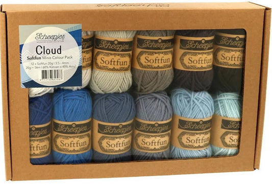 Scheepjes SoftFun Colour Pack Cloud