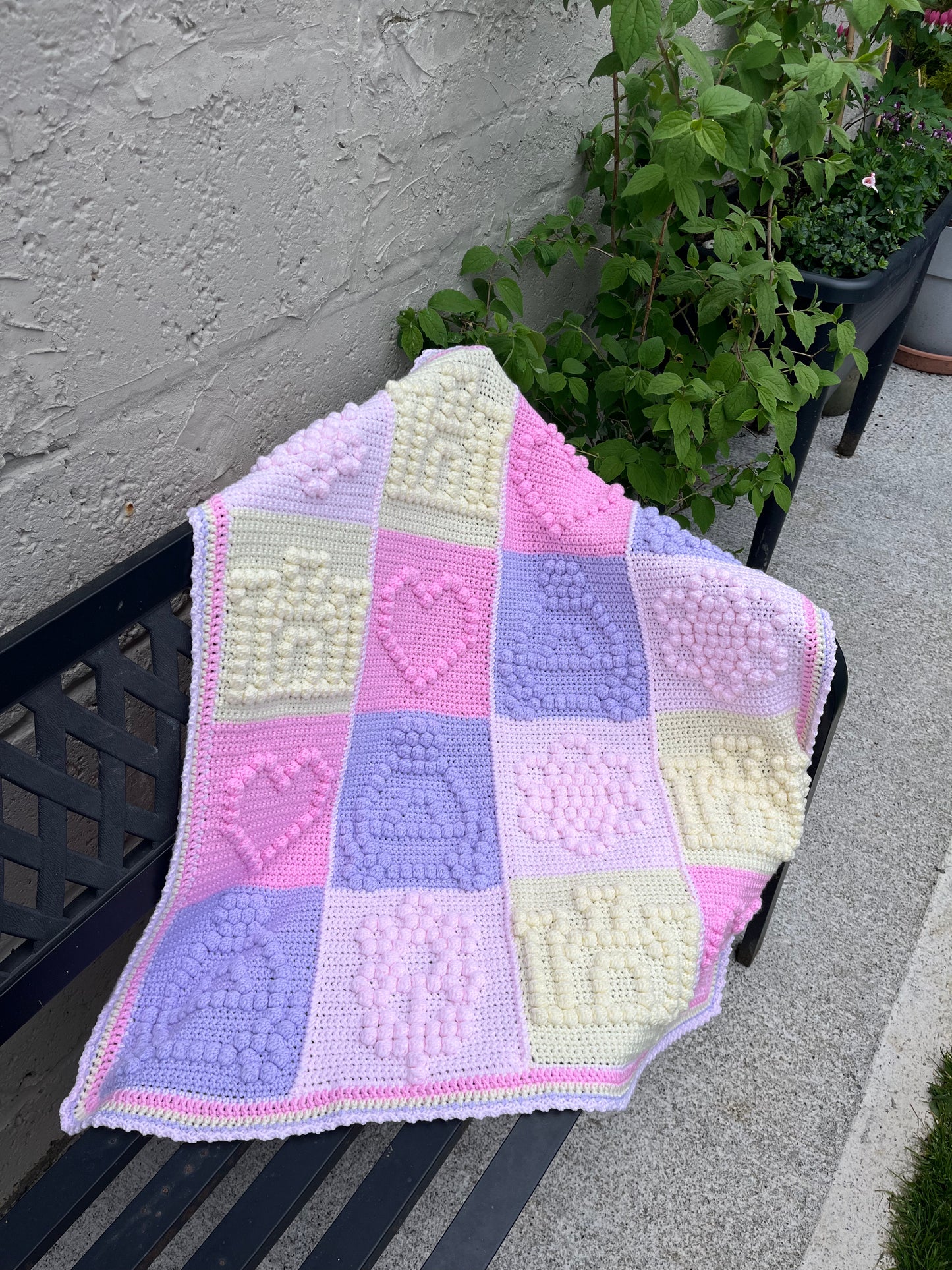 Crochet Bobble Blanket Kits