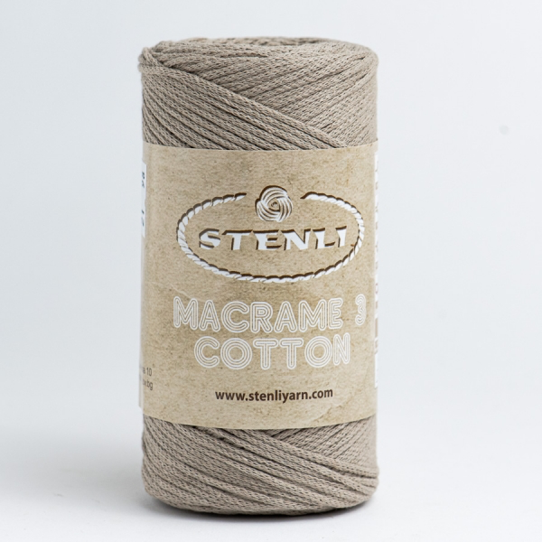 Stenli Macrame 3 Cotton