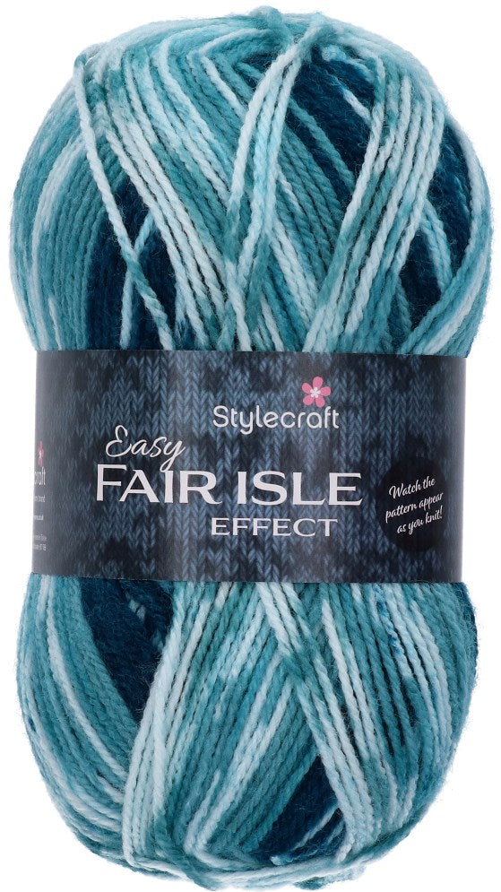 Stylecraft Easy Fair Isle Effect Aran 5330 Shetland