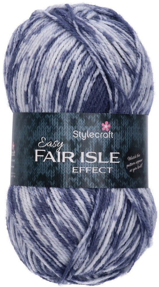 Stylecraft Easy Fair Isle Effect Aran 5333 Barra