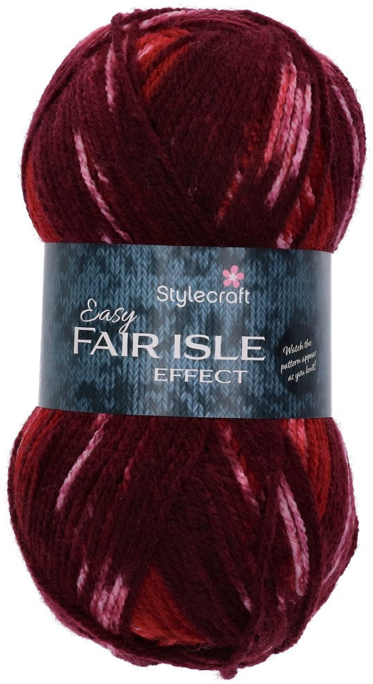 Stylecraft Easy Fair Isle Effect Aran 5334 Bute