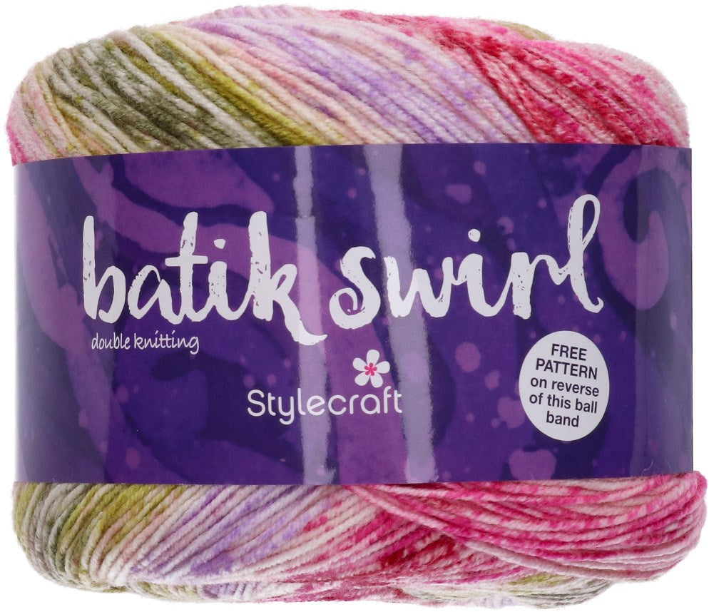 Stylecraft Batik Swirl 3783 Cottage Garden **NEW**