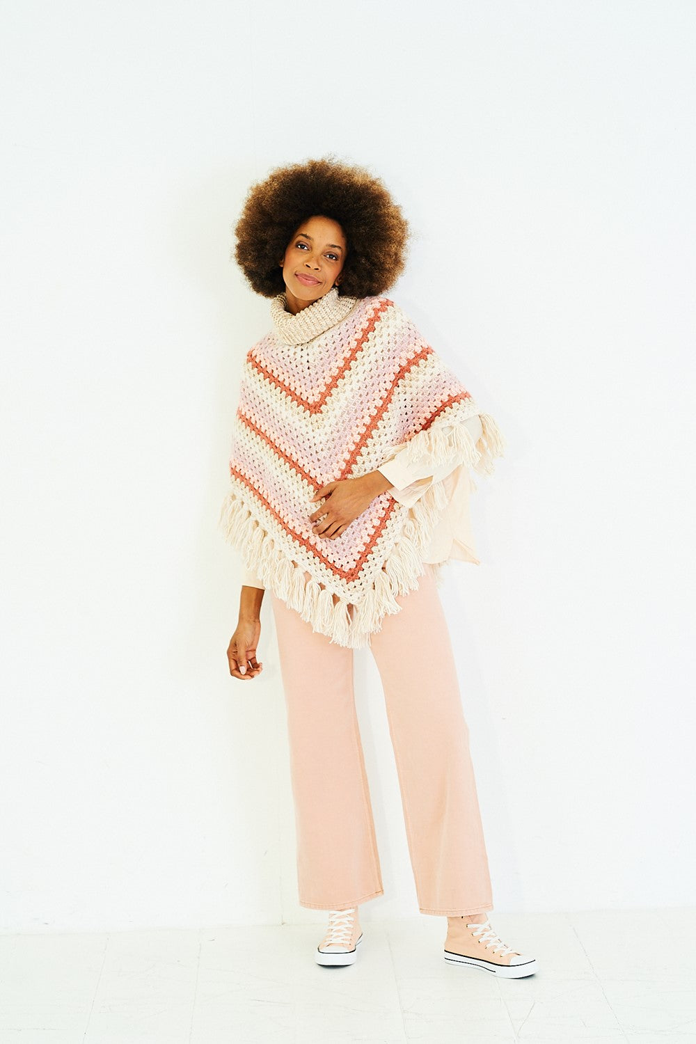 Stylecraft Crochet Poncho Pattern Aran 10169