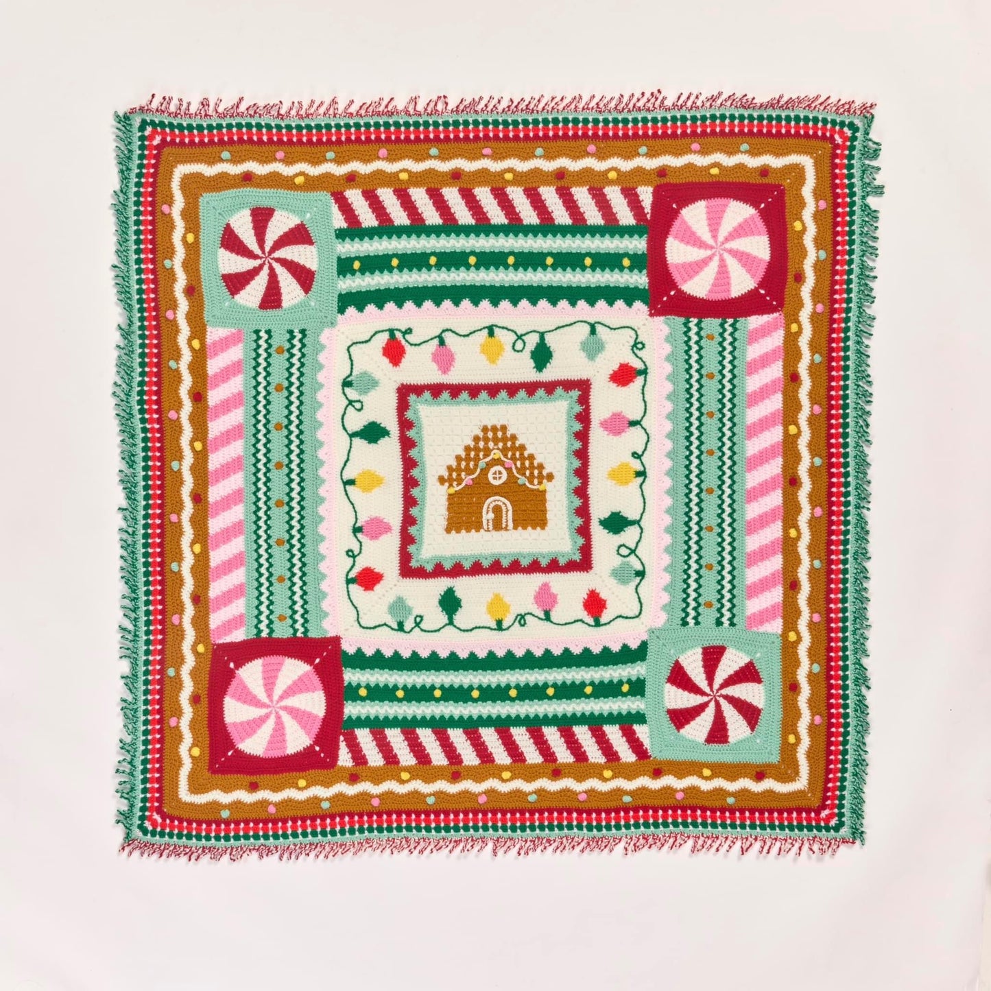 Sirdar Gingerbread Crochet Blanket CAL Kit