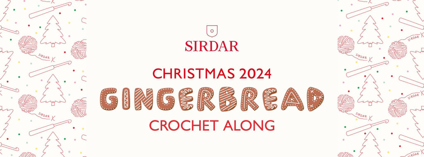 Sirdar Gingerbread Crochet Blanket CAL Kit