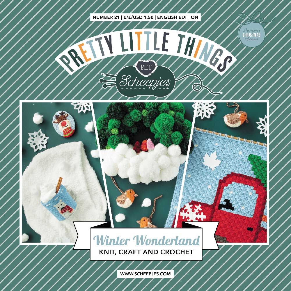 Scheepjes Pretty Little Things Number 21 Winter Wonderland Christmas Pattern Book