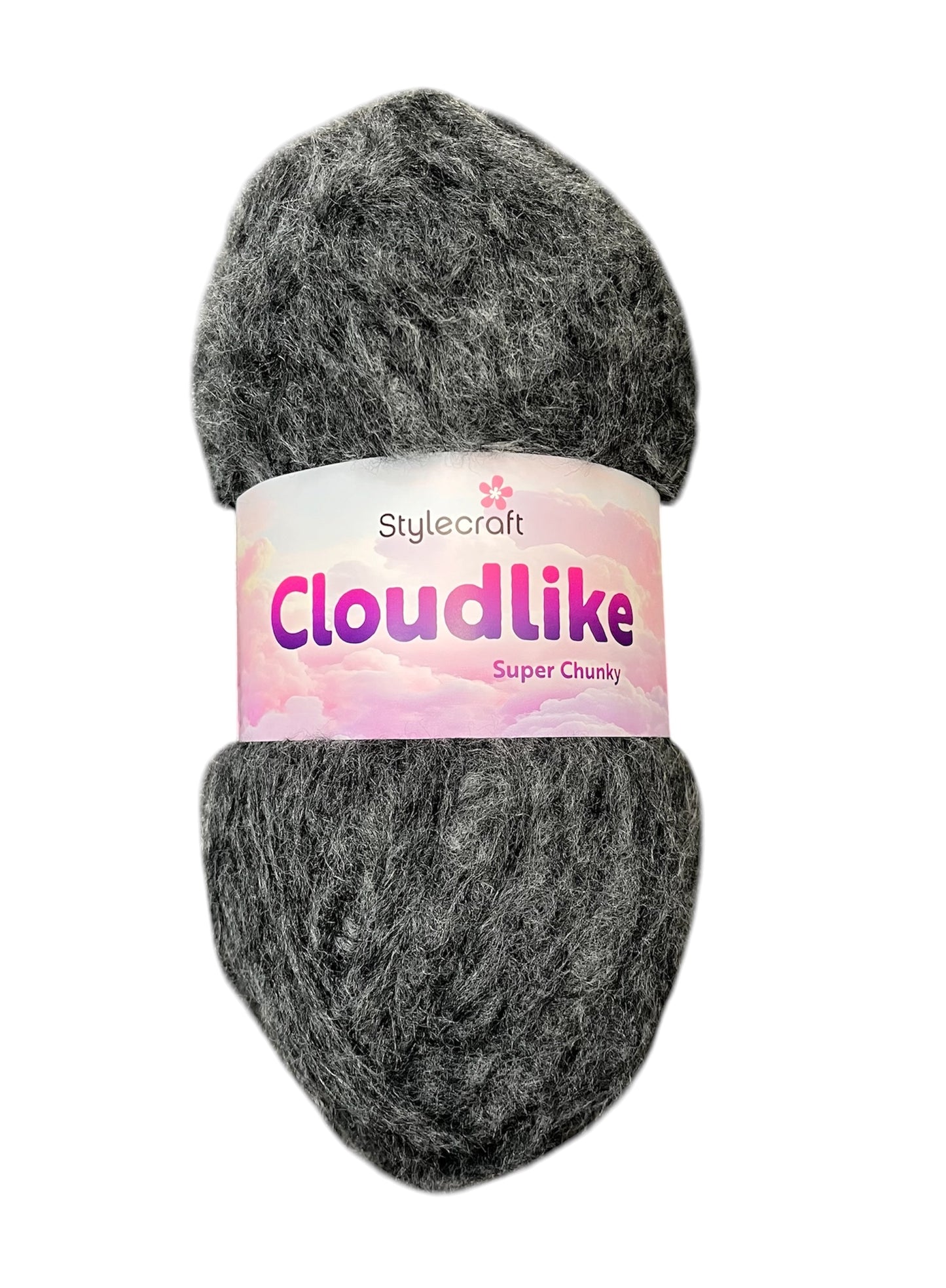 Stylecraft Cloudlike Super Chunky 200g 6235 Thunderstorm Grey