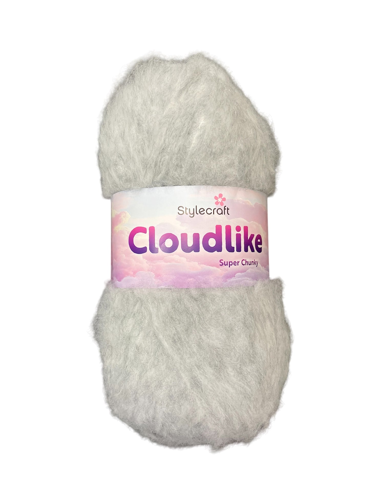 Stylecraft Cloudlike Super Chunky 200g 6231 Snowcloud Grey