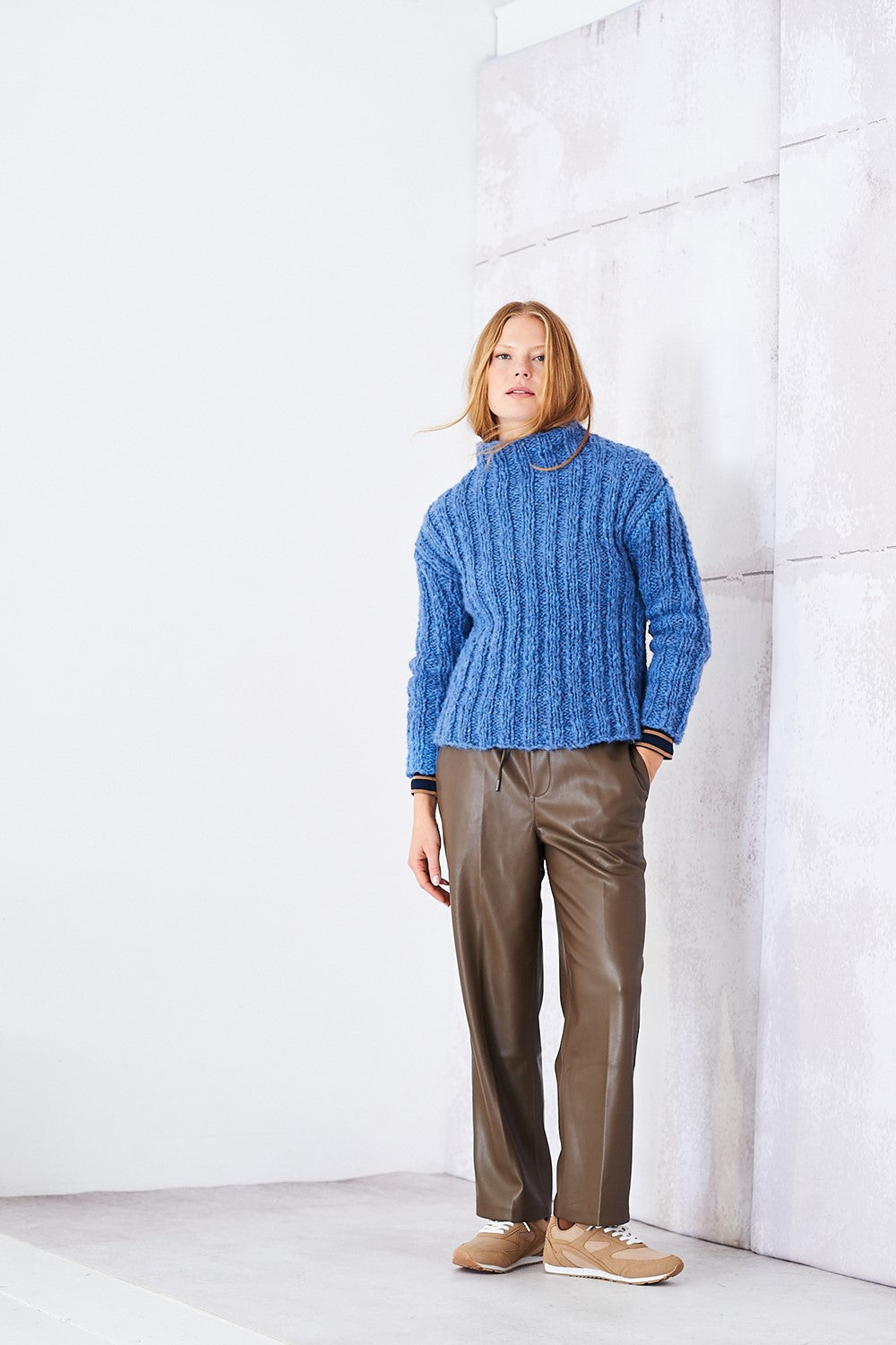 Stylecraft Cloudlike Super Chunky Pattern 10252 Knit Ribbed Jumpers