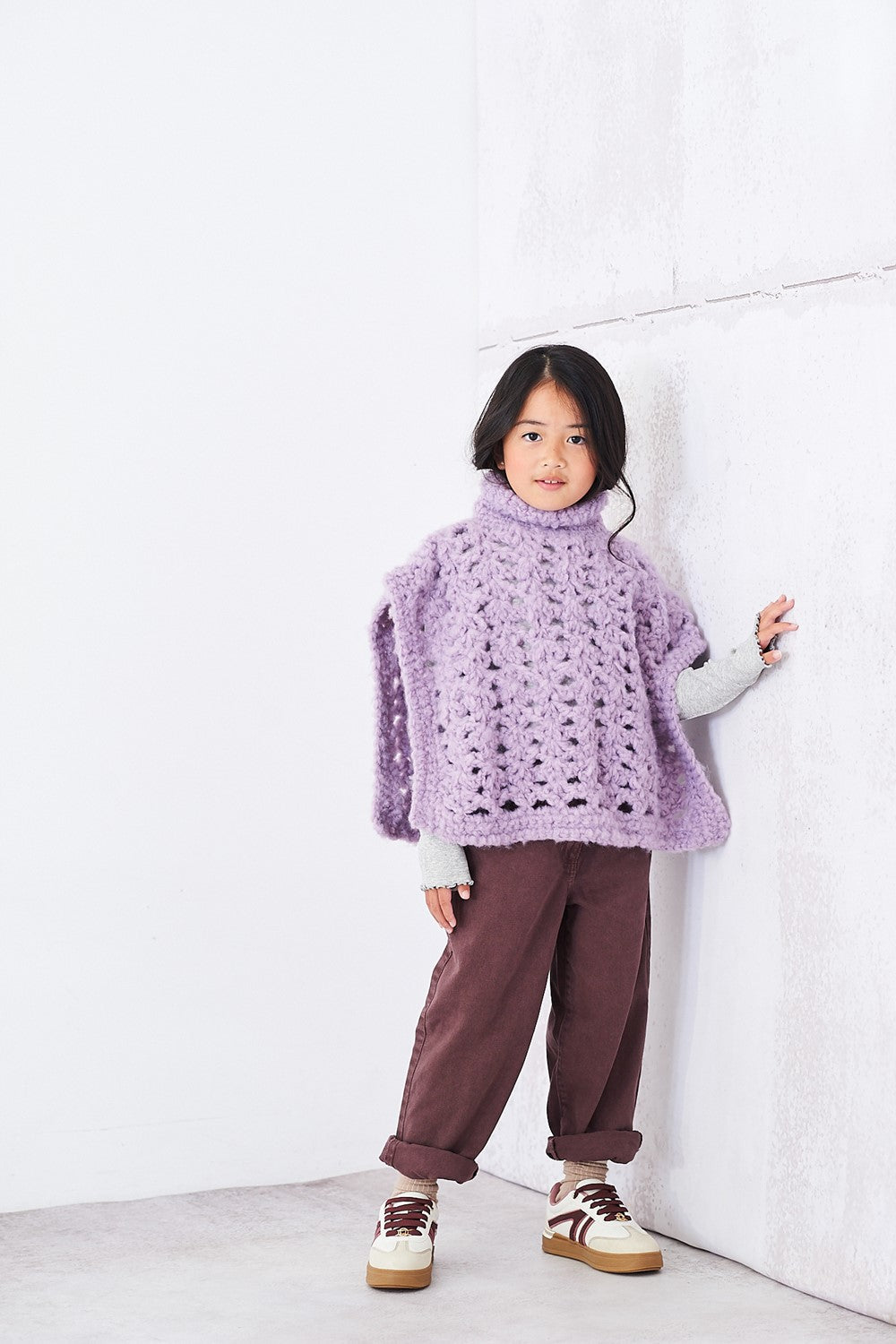 Stylecraft Cloudlike Super Chunky Pattern 10254 Crochet Girls Ponchos