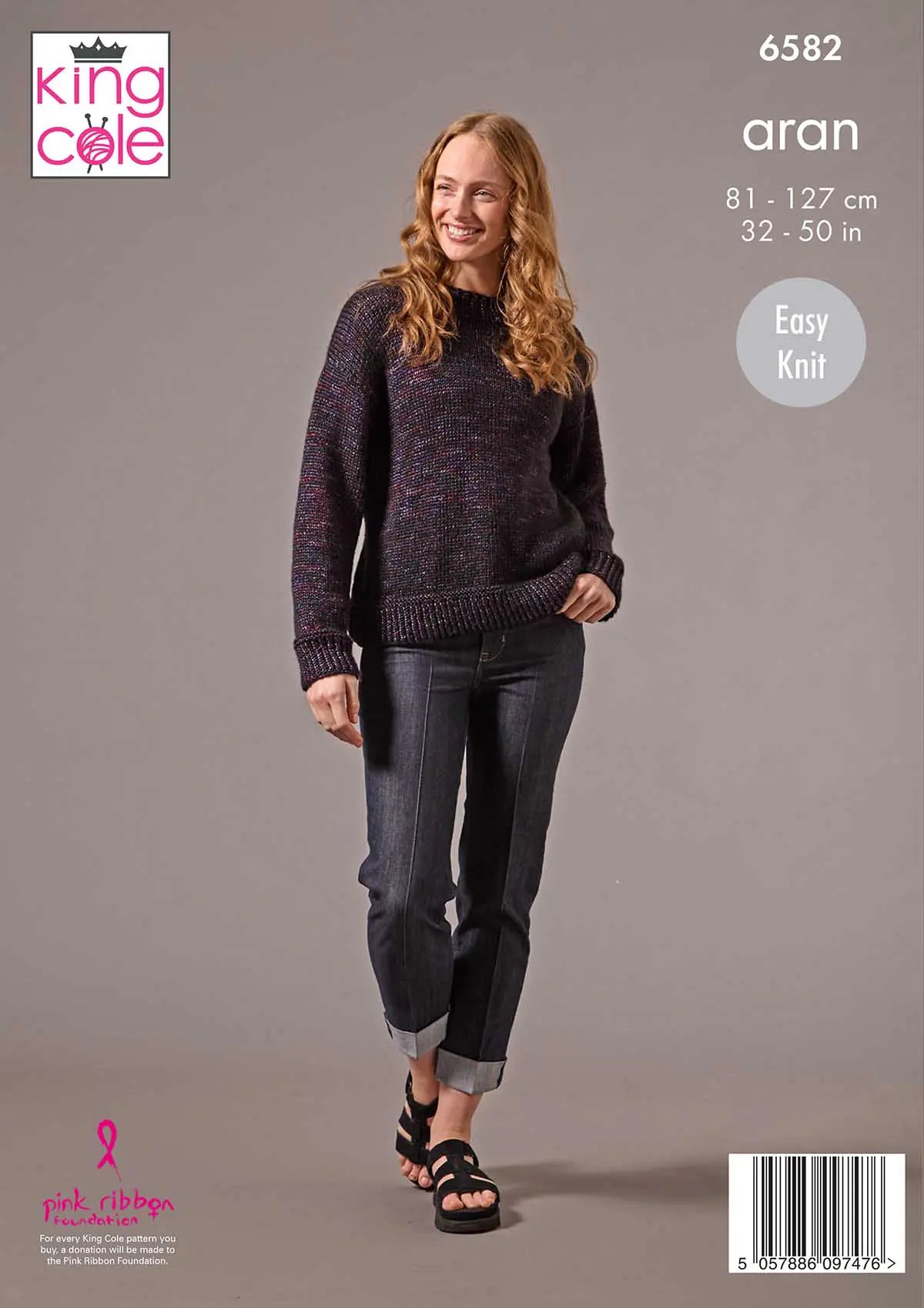 King Cole Firefly Aran Pattern 6582