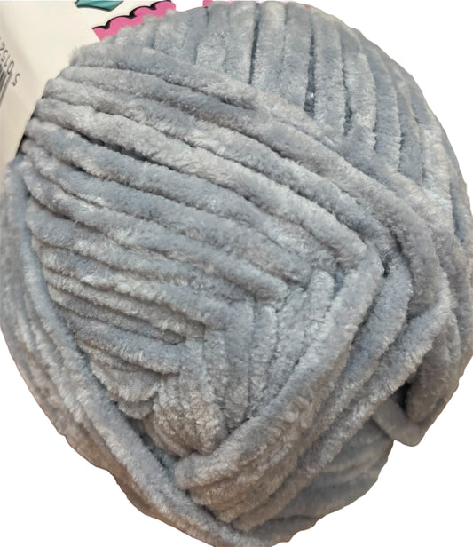 King Cole Yummy Chenille Chunky 2219 Silver