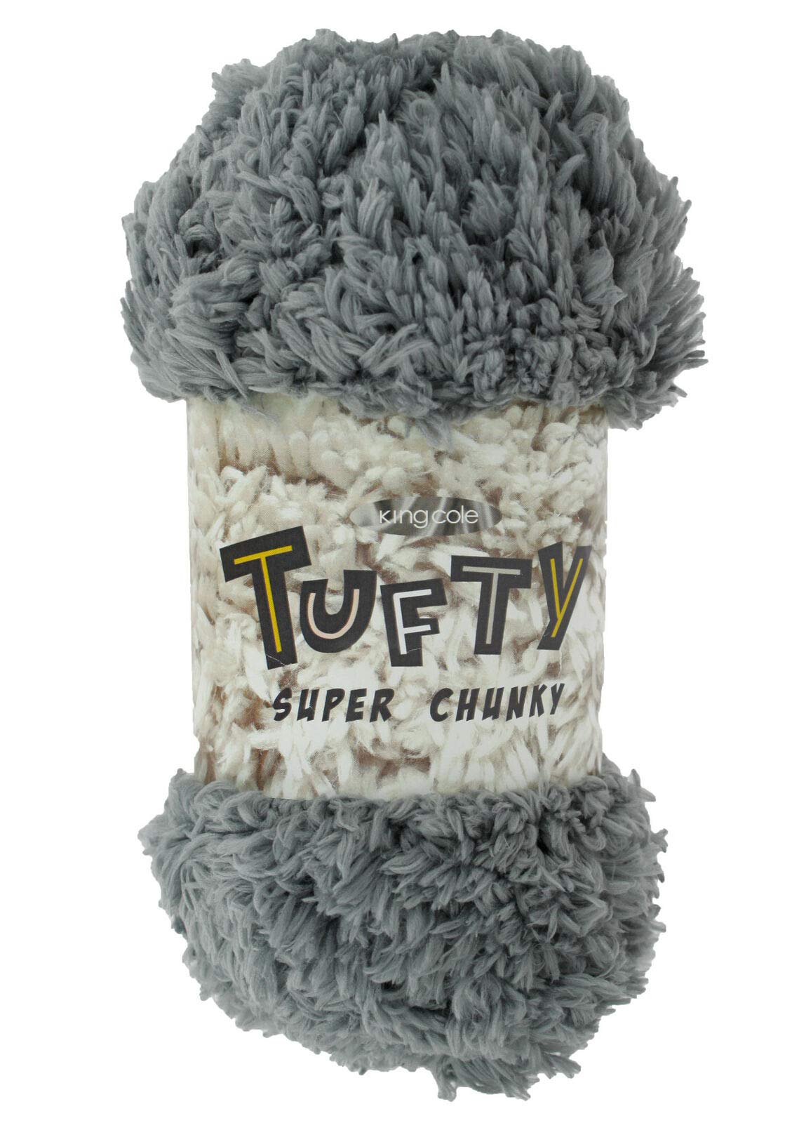 King Cole Tufty Super Chunky 2797 Silver