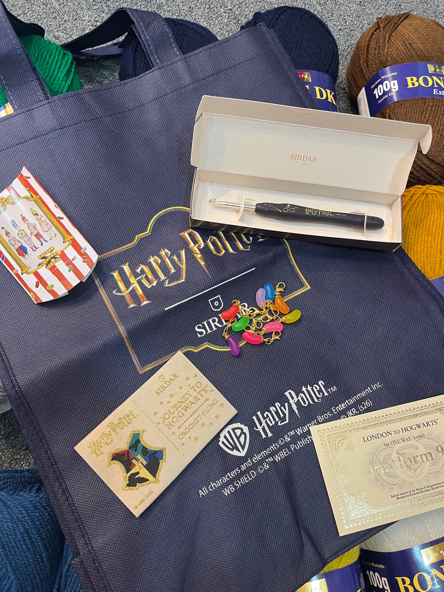 Sirdar Harry Potter CAL Blanket Kit