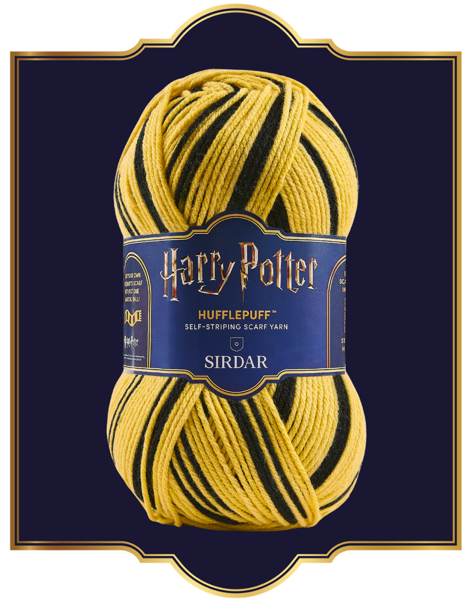 Harry Potter Scarf Yarn 0303 Hufflepuff