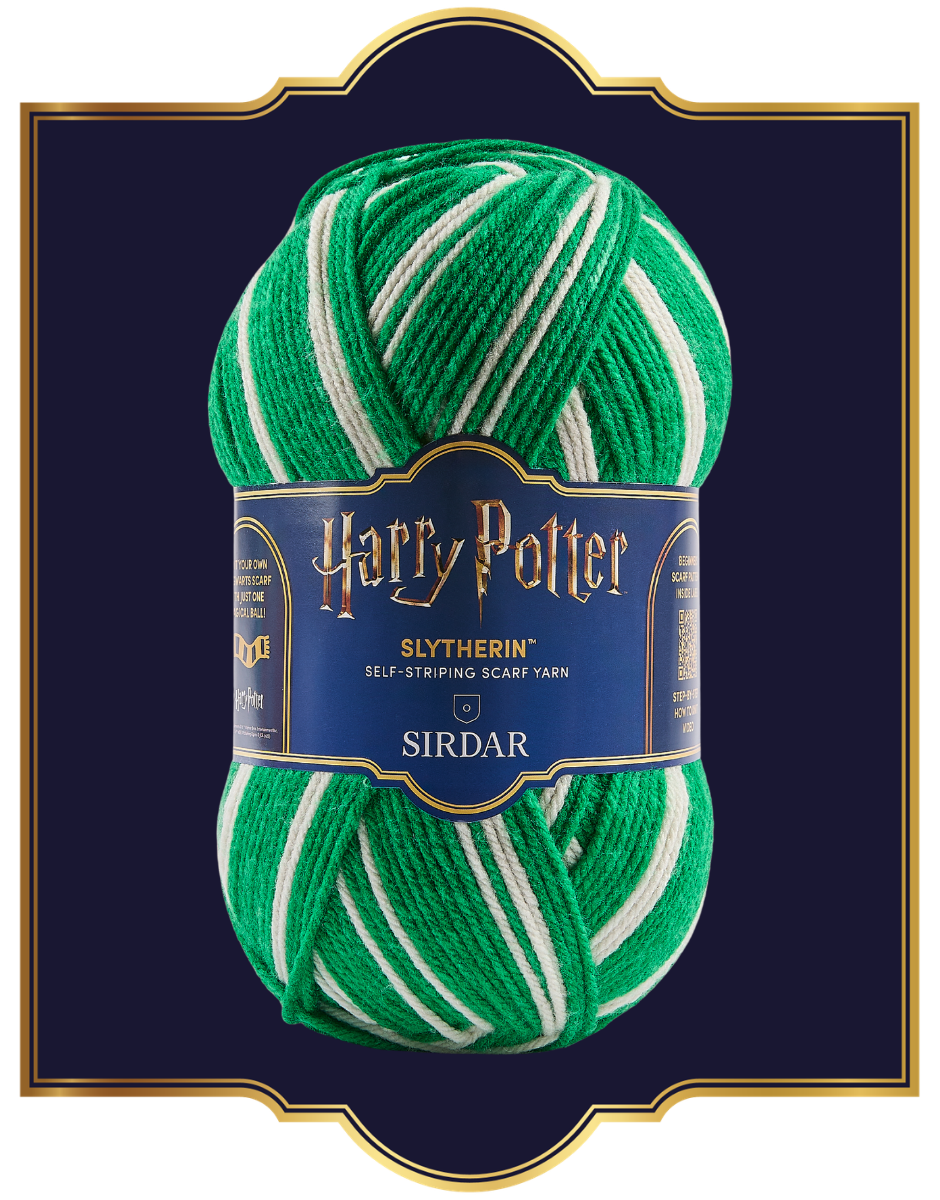 Harry Potter Scarf Yarn 0304 Slytherin
