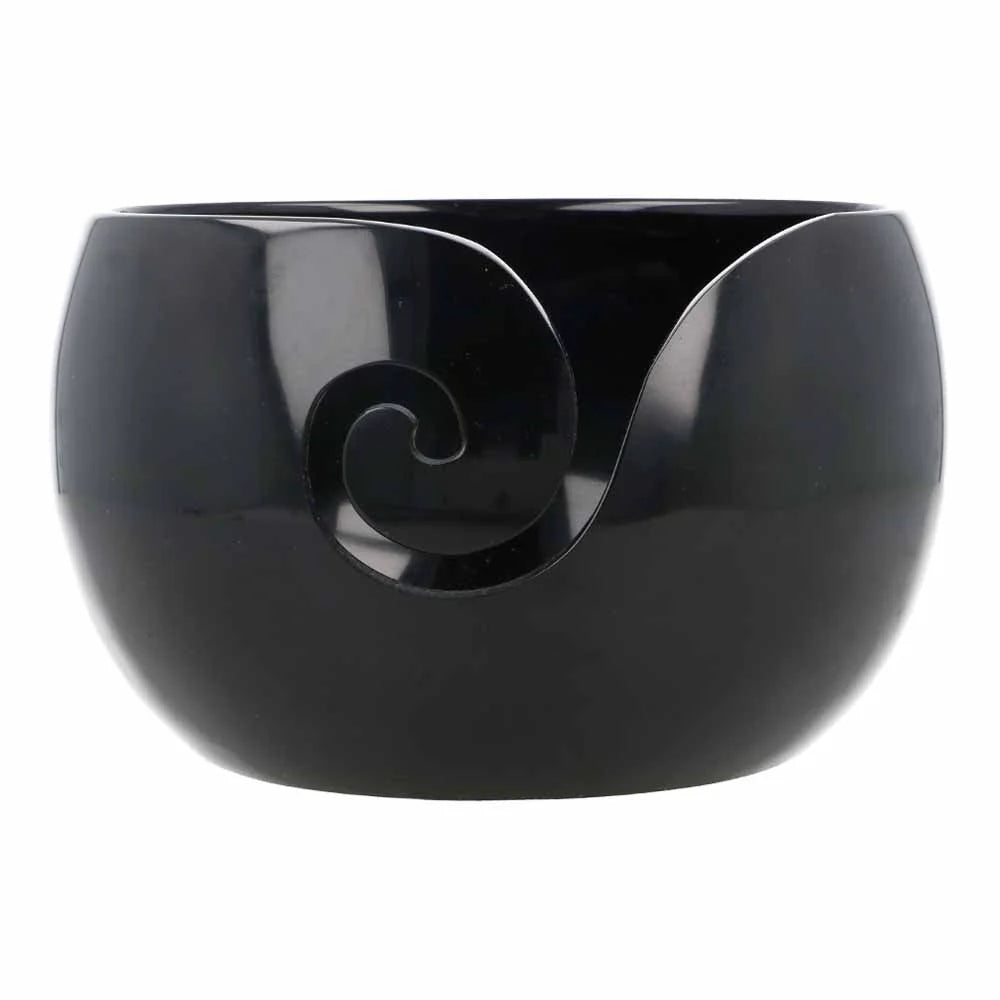 Scheepjes Yarn Bowl Black Metallic 15x9 cm