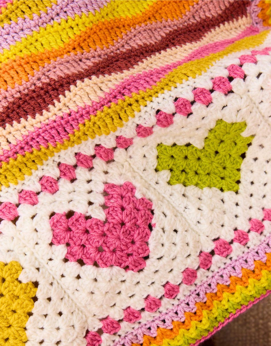 Sirdar Hearts and Flowers Spring CAL Blanket Yarn Kit (Available now!)