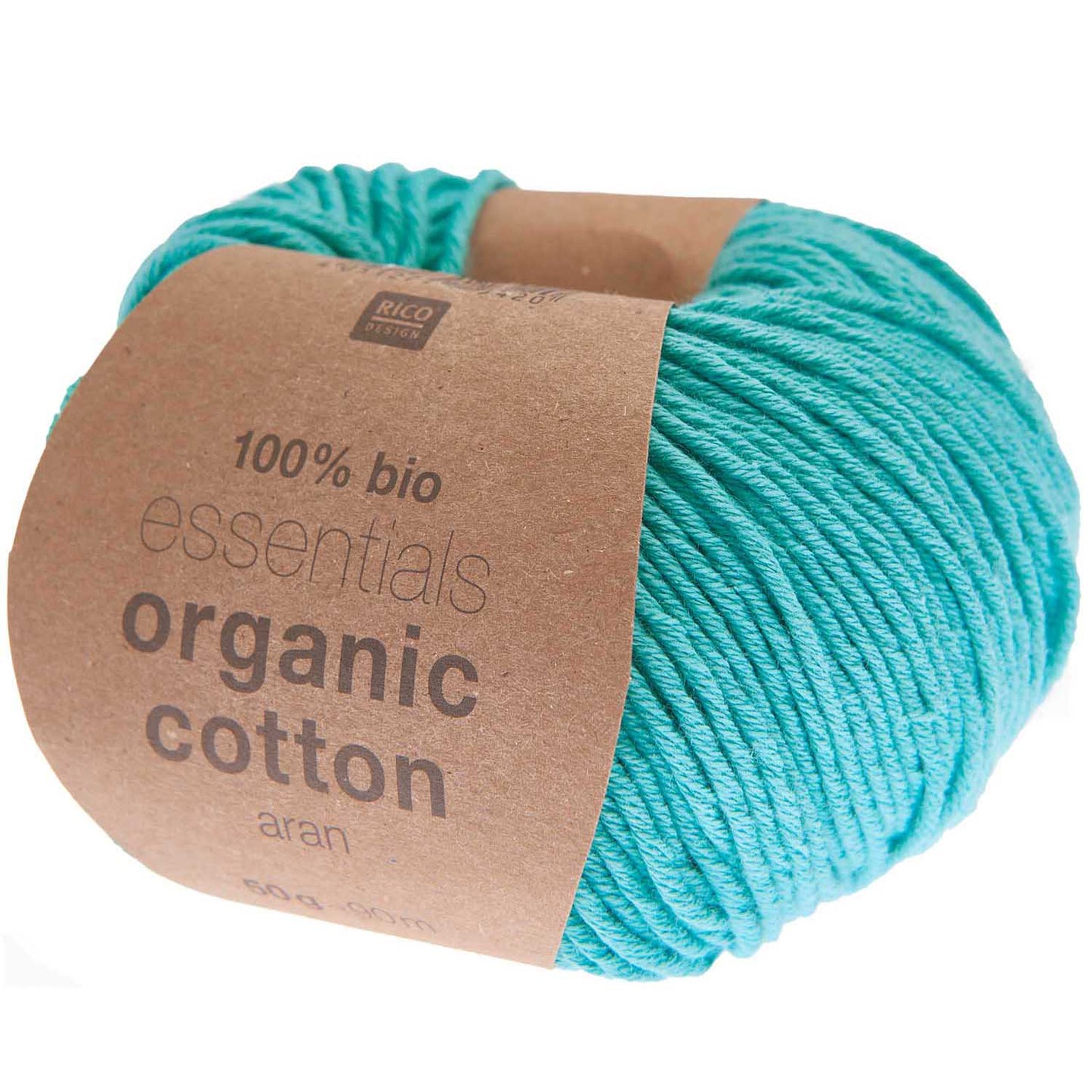 Rico Essentials Organic Cotton Aran 038 Aquamarine