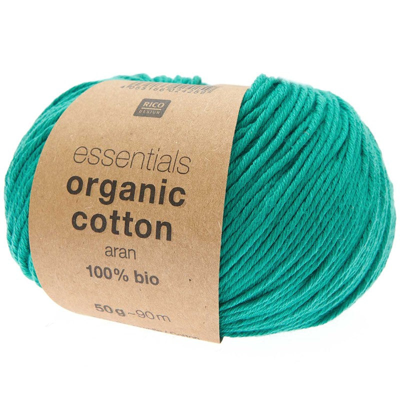 Rico Essentials Organic Cotton Aran 030 Aqua