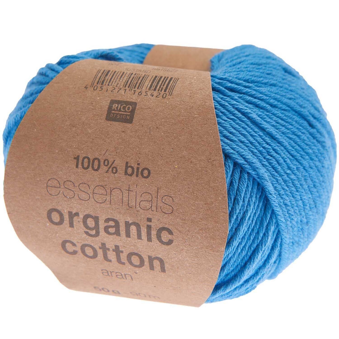 Rico Essentials Organic Cotton Aran 023 Sky Blue