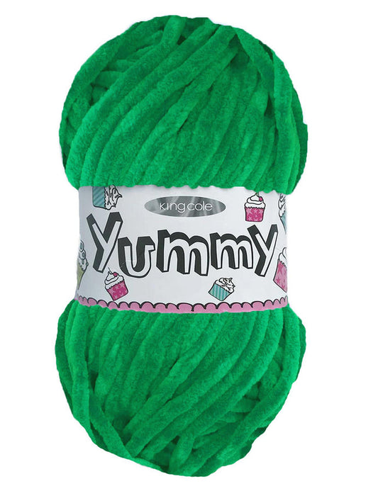 King Cole Yummy Chenille Chunky 4758 Shamrock