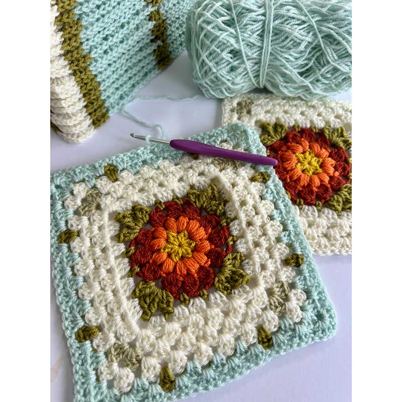 *NEW* Made By Anita Trellis Blanket Yarn Kit