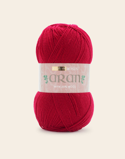 Hayfield Bonus Aran 400g 950 Cherry