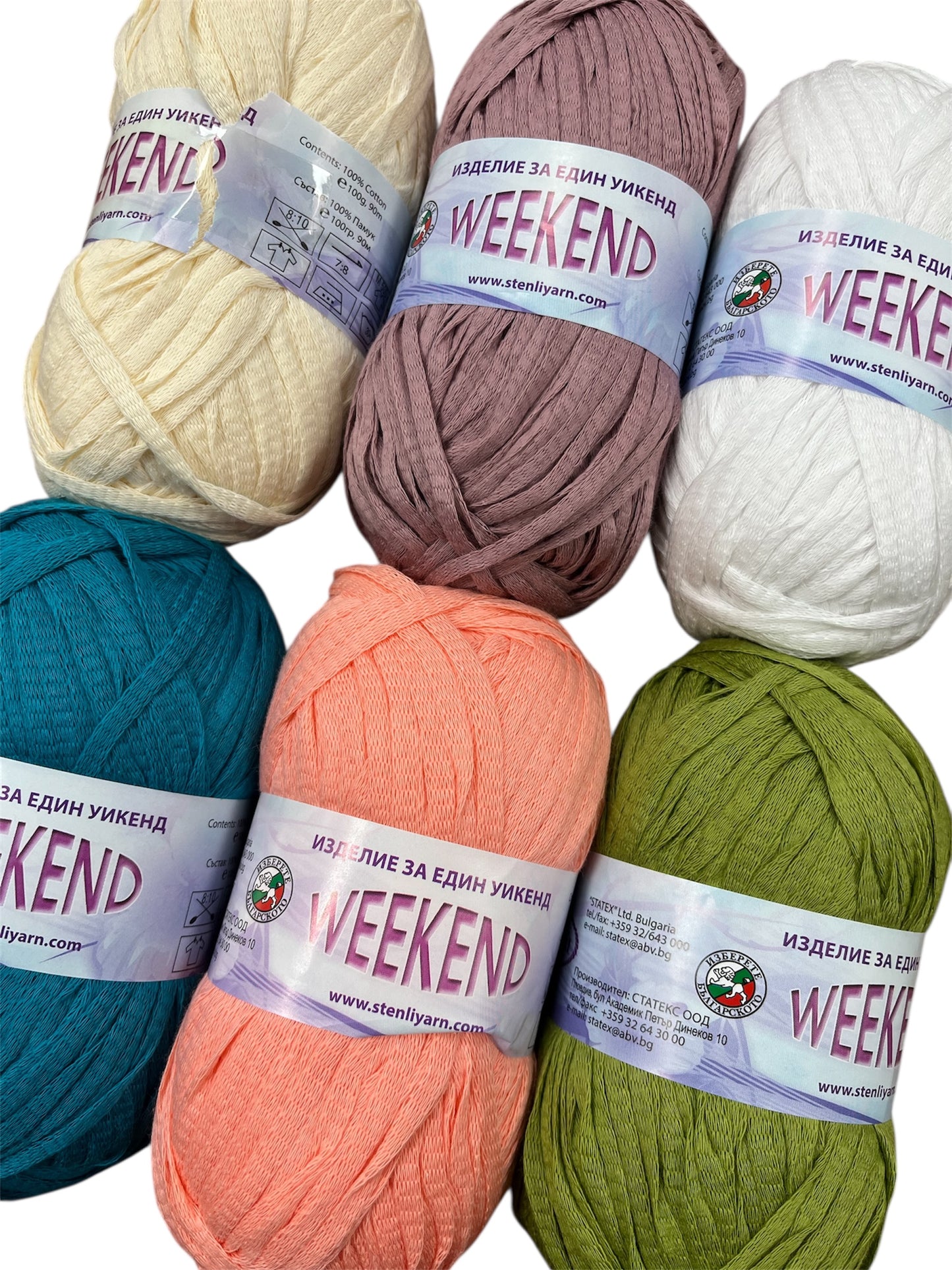 Stenli Yarns Weekend Ribbon Yarn