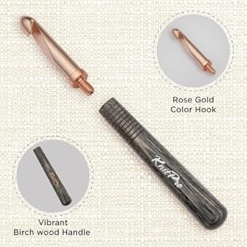 Knit Pro Oasis Interchangeable Crochet Handles and Hook Tips (Separate)
