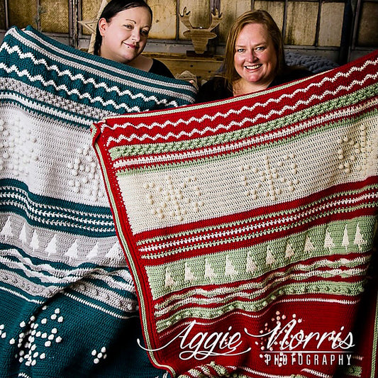 Crochet Sanctuary Christmas Blanket Yarn Kit *Paid for Pattern*