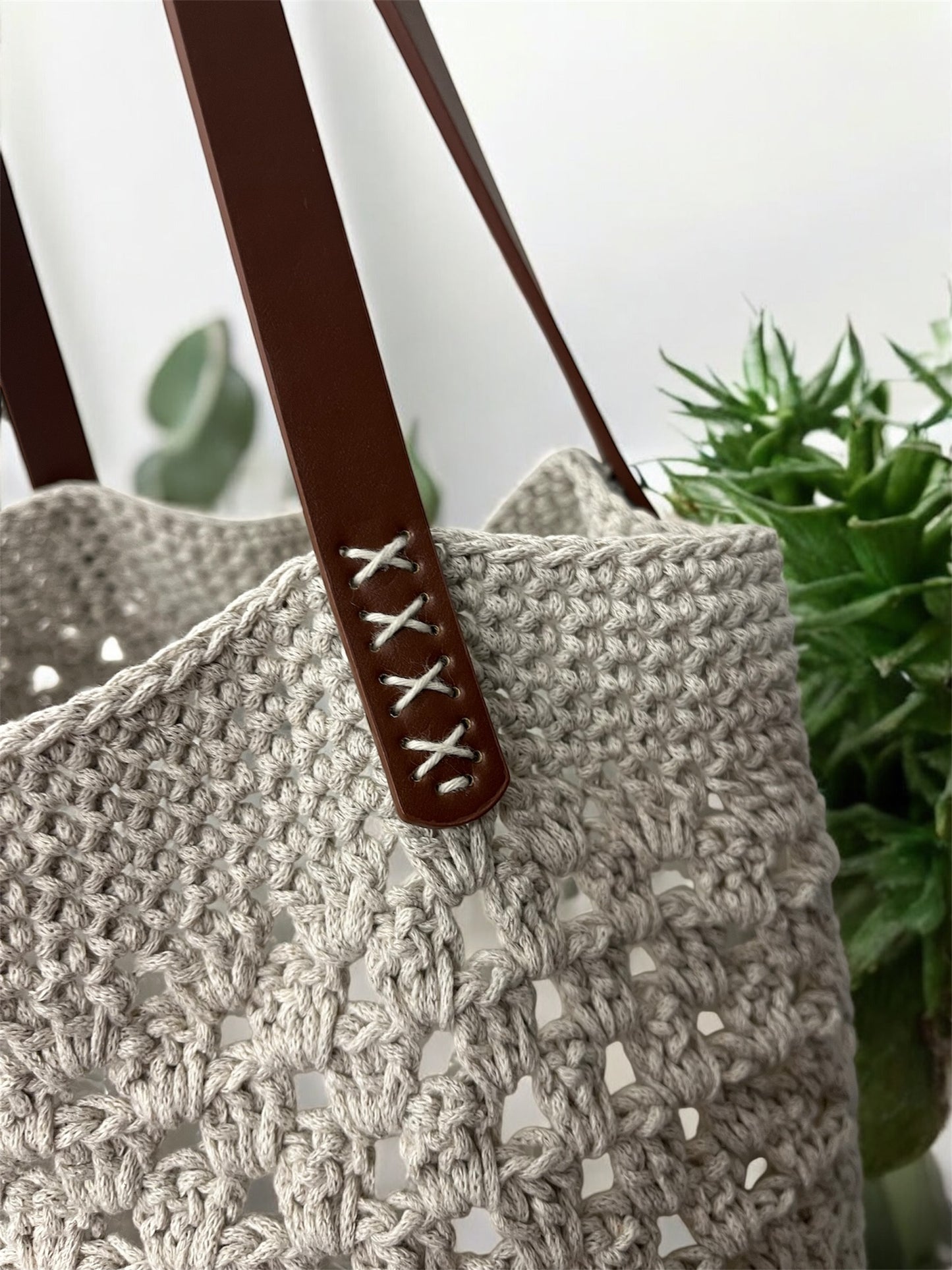 Crochet Granny Square Bottom Bag Kit