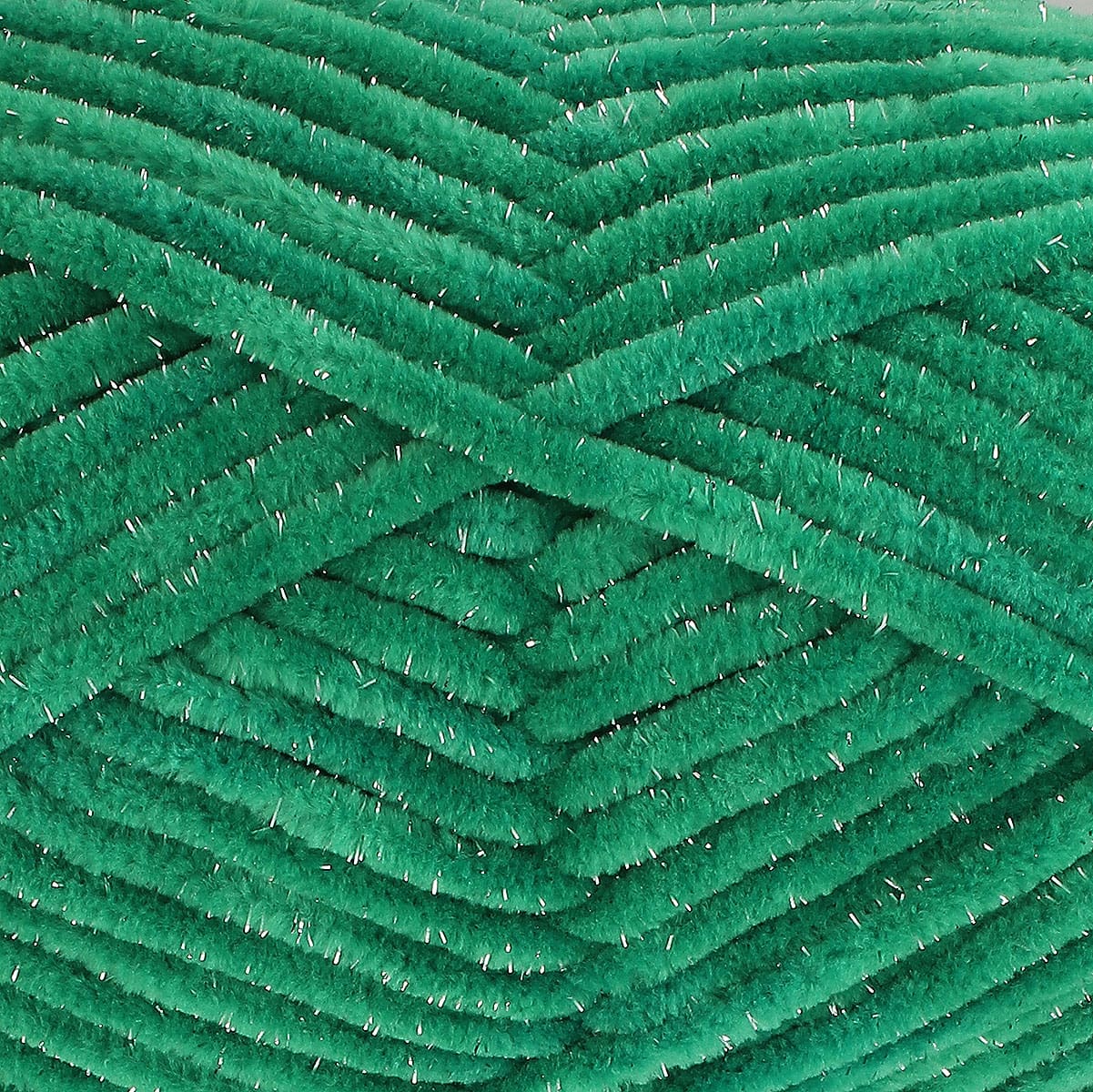 King Cole Yummy Glitz Chenille Chunky 6081 Clover