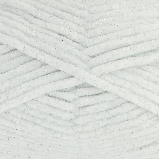 King Cole Yummy Glitz Chenille Chunky 6070 Snowflake