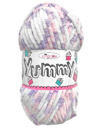 King Cole Yummy Chenille Chunky 2217 Cupcake