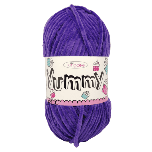 King Cole Yummy Chenille Chunky 4757 Violet